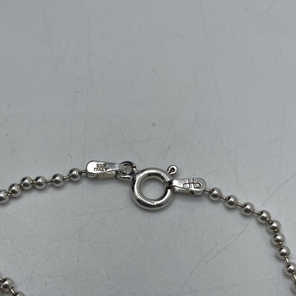 MCM Sterling Bead Necklace! - Picture 3 of 4